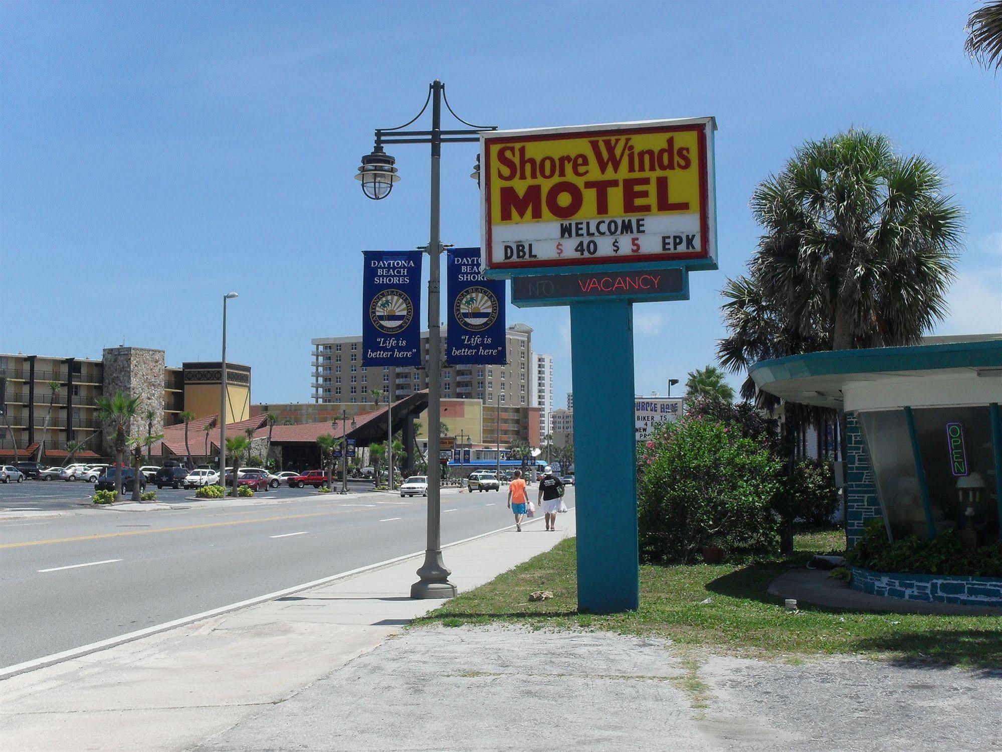 Shore Winds Motel Daytona Beach Exterior photo
