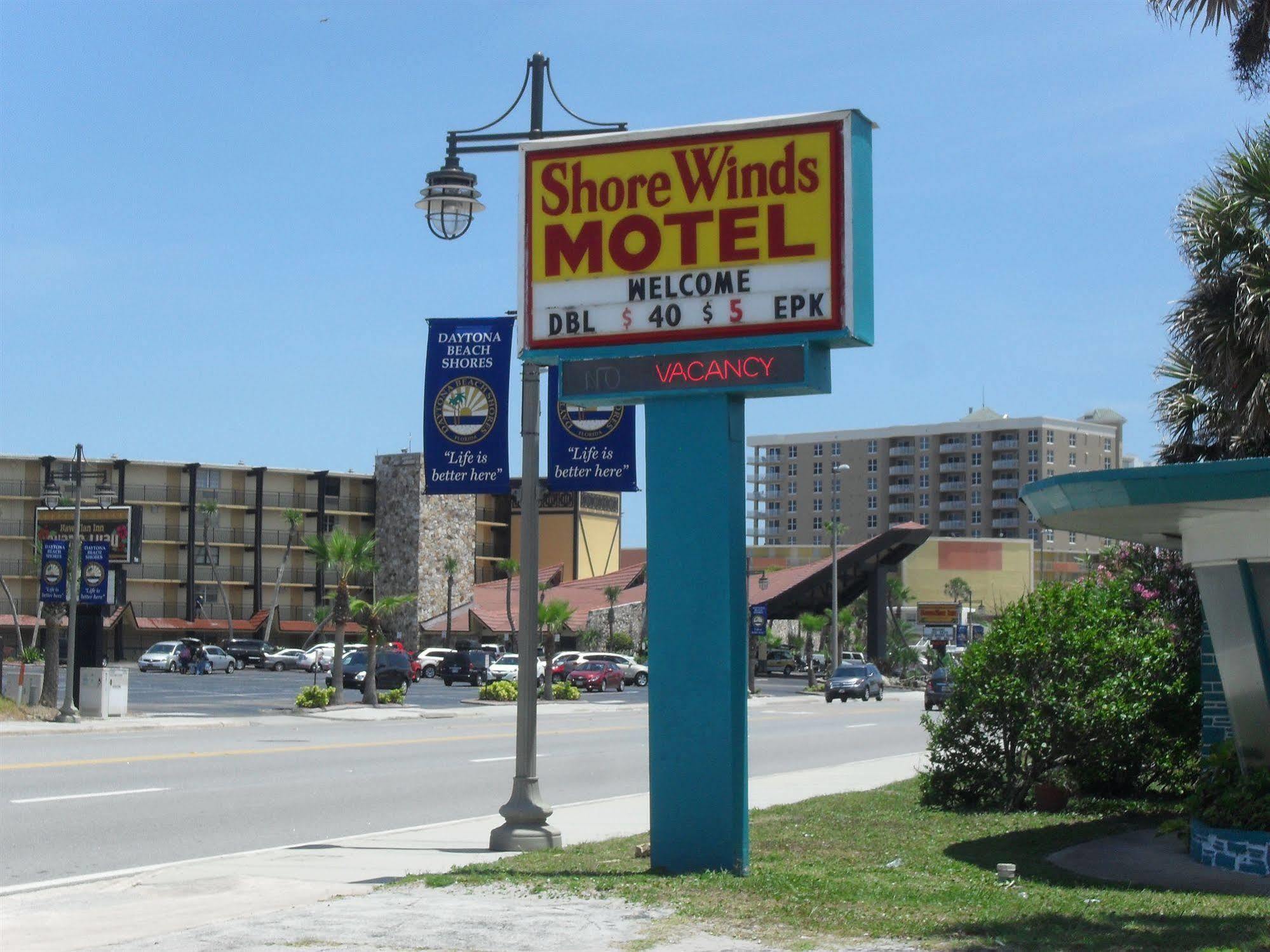 Shore Winds Motel Daytona Beach Exterior photo